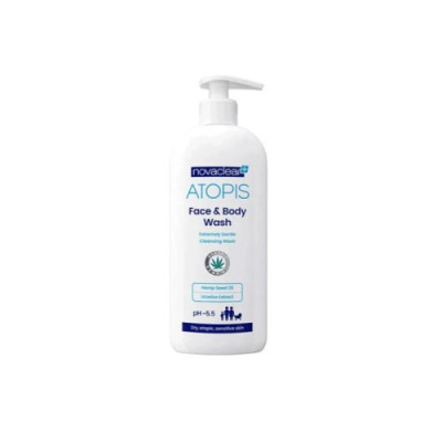 Novaclear Atopis Face Body Wash 500Ml Novaclear Atopis Face Body Wash 500Ml