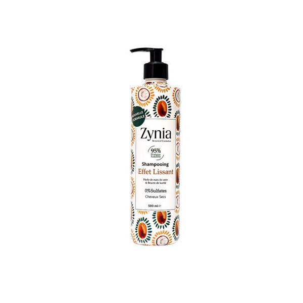 zynia shampoing lissant cheveux secs 500 ml