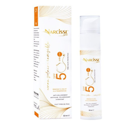 Narcisse gold spf50 invisible 50 ml Narcisse gold spf50 invisible 50 ml