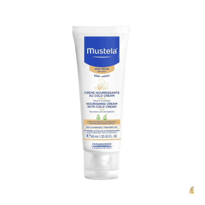 Mustela Crème Nourrissante Au Cold Cream, 40 Ml Mustela Crème Nourrissante Au Cold Cream, 40 Ml