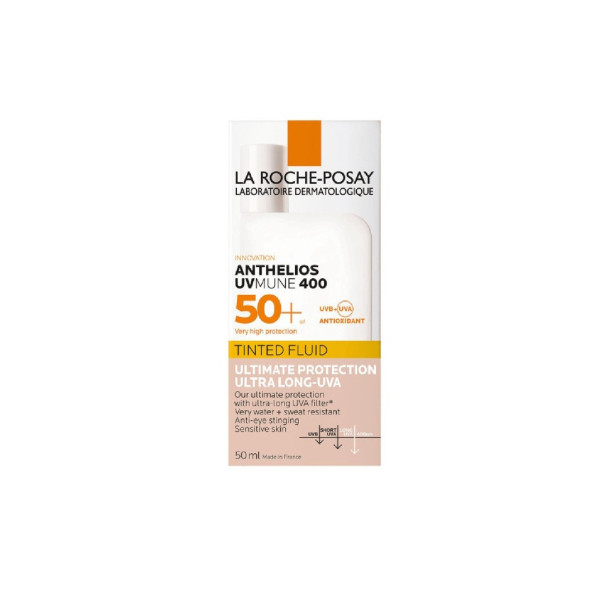 la roche posay  anthélios uvmune 400 (spf50+) fluide teinté