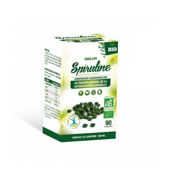 Eden Life Spiruline 90 Comprimes