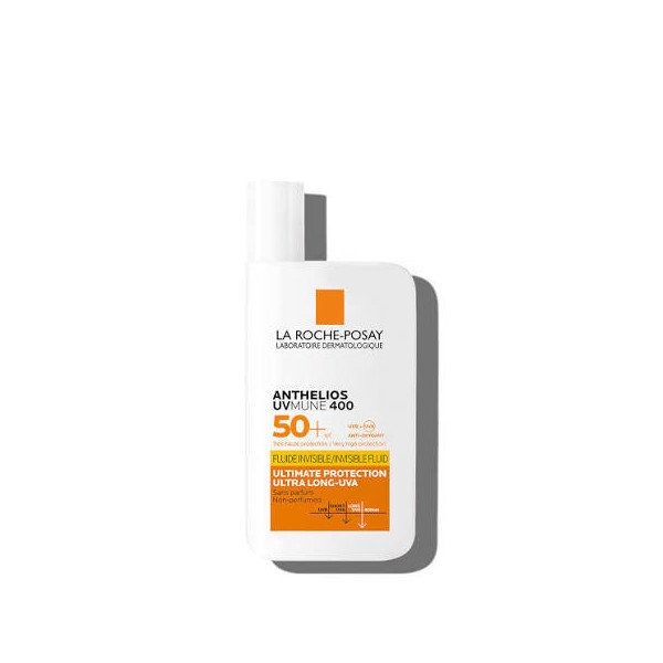 la -roche posay  anthélios uvmune 400 (spf50+) fluide invisible