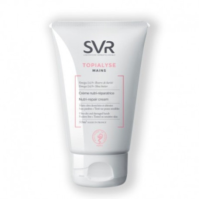 Svr Topialyse Crème Mains Nutri-Réparatrice 50 Ml Svr Topialyse Crème Mains Nutri-Réparatrice 50 Ml
