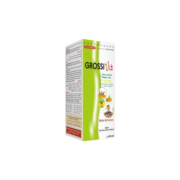 Vital Phytothera Grossivit Sirop Bébé Et Enfant