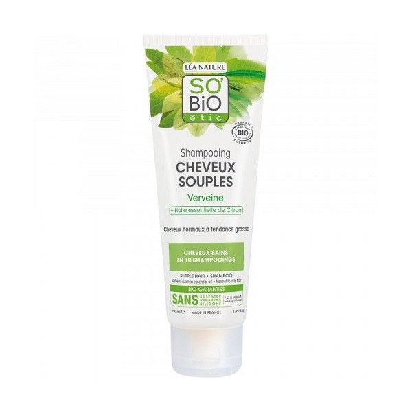 So Bio Shampooing Cheveux Souples Verveine 250Ml