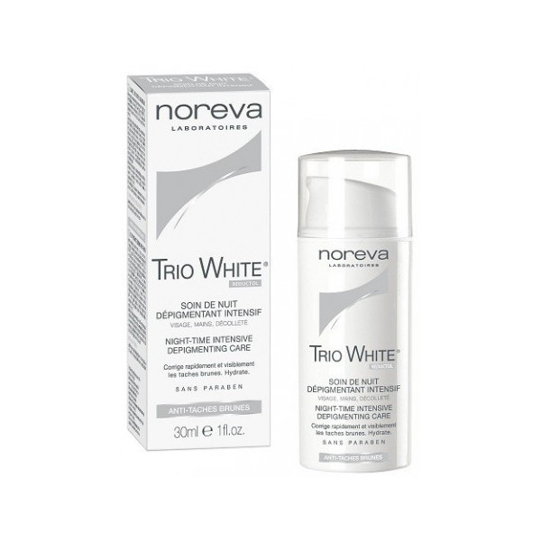 Noreva Trio White Soin De Nuit Dépigmentant 30 Ml