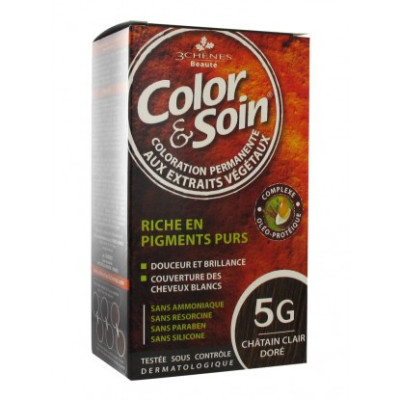 Color & Soin Coloration Chatain Clair Doré 5G Color & Soin Coloration Chatain Clair Doré 5G