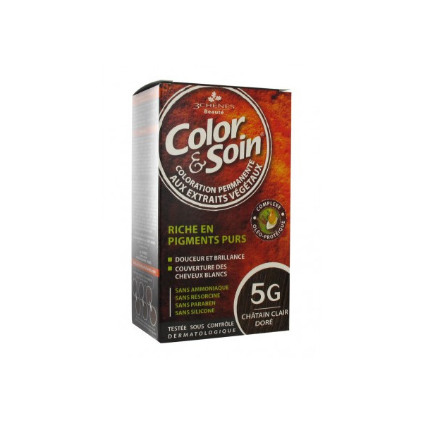 Color & Soin Coloration Chatain Clair Doré 5G