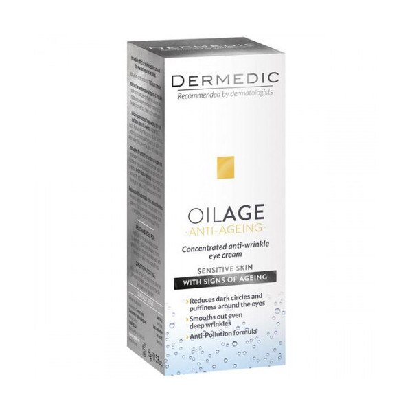 Dermedic Oilage Contour Des Yeux Concentree Anti-Rides 15Ml