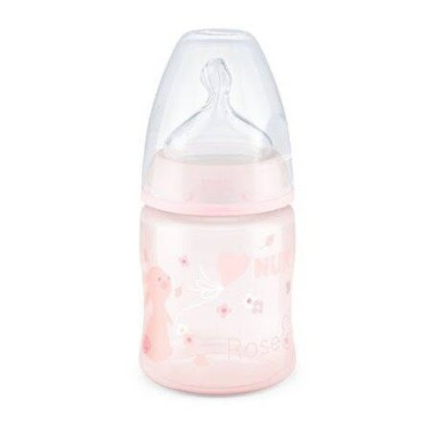 Nuk Bib First Choice Plastique 1 Ere Age Rose
