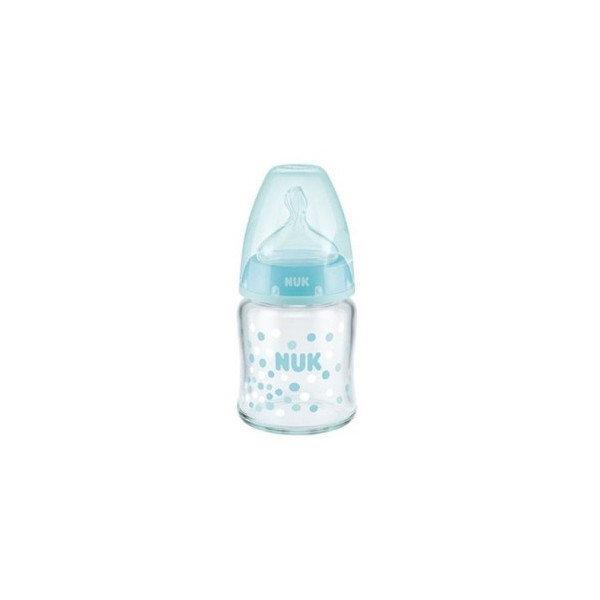Nuk Biberon En Verre First Choice 0-6 Mois, 120Ml