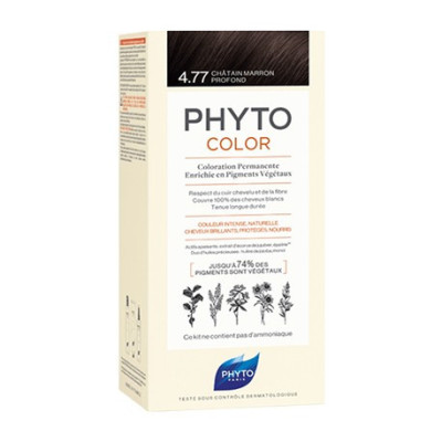 Phyto Phytocolor 4.77 Chatin Marron Profond Phyto Phytocolor 4.77 Chatin Marron Profond