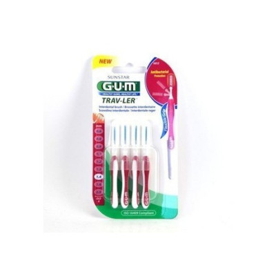 Gum Brossettes Traveler Fine Cylindrique Bte De 4 (1612) Gum Brossettes Traveler Fine Cylindrique Bte De 4 (1612)