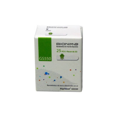 Bionime Bandelettes Boite De 25 Bionime Bandelettes Boite De 25