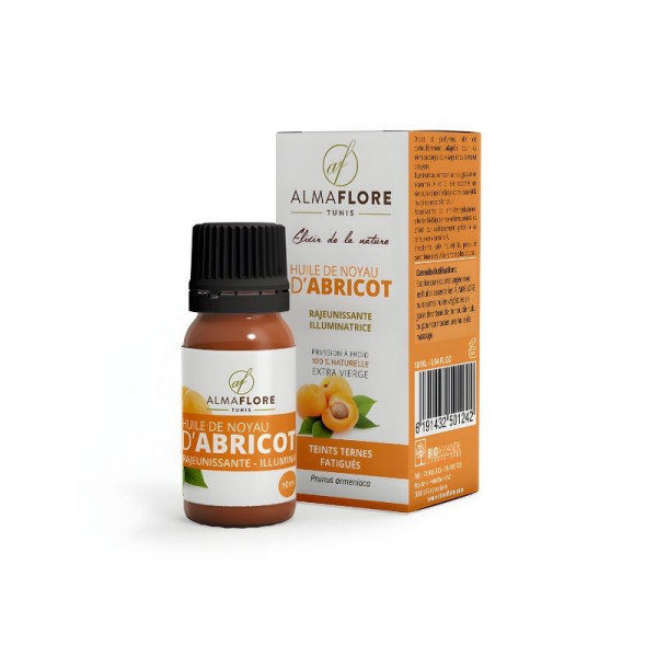 Almaflore Huile De Noyau D'Abricot 10 Ml