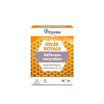 Vitavea Vitarmonyl Gelée Royale + Suprabiotique 30 Gélules Vitavea Vitarmonyl Gelée Royale + Suprabiotique 30 Gélules