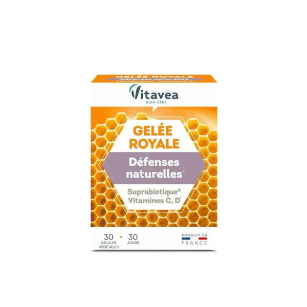 Vitavea Vitarmonyl Gelée Royale + Suprabiotique 30 Gélules