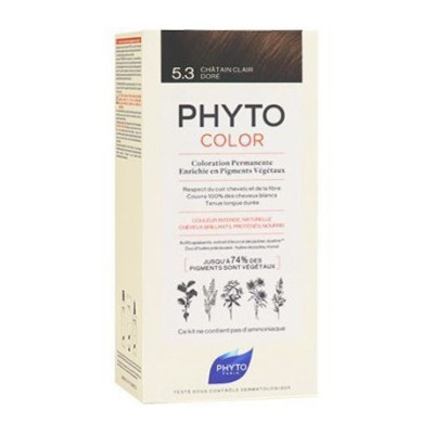 Phyto Phytocolor 5.3 Chatin Clair Doré Phyto Phytocolor 5.3 Chatin Clair Doré