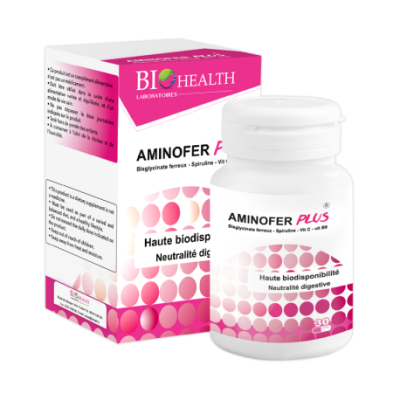 Biohealth Aminofer Plus 30 Gélules Biohealth Aminofer Plus 30 Gélules