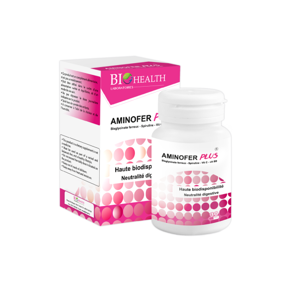 Biohealth Aminofer Plus 30 Gélules