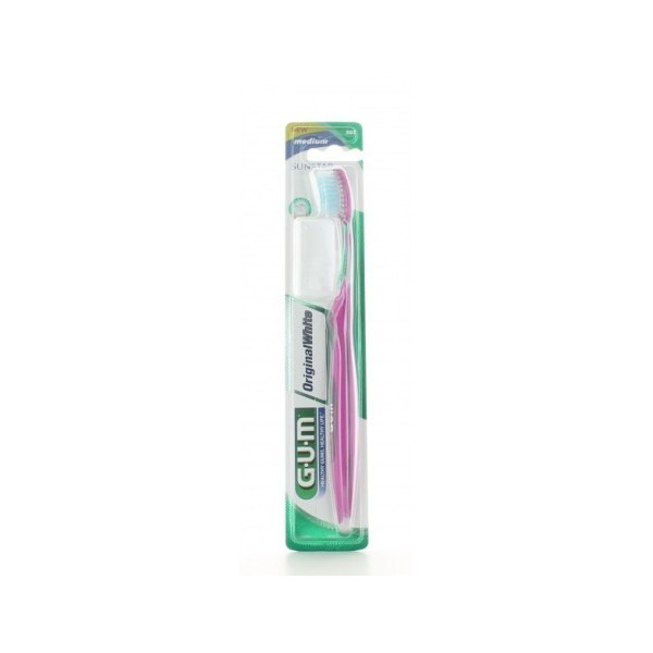 Gum Brosse A Dents Original White Medium (563)