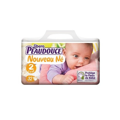 Peaudouce Confort 3-6 Kg Nouveau Né Taille 2 32 Unités Peaudouce Confort 3-6 Kg Nouveau Né Taille 2 32 Unités