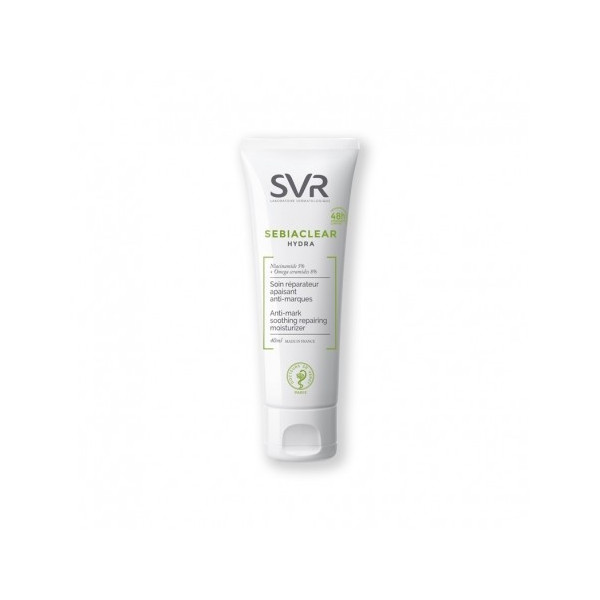 Svr Sebiaclear Hydra Soin Réparateur Apaisant Anti-Marques 40 Ml