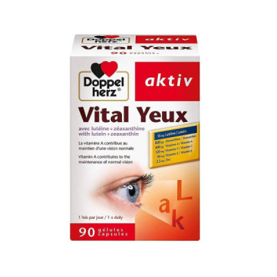 Doppelherz Aktiv Vital Yeux, 30 Gélules Doppelherz Aktiv Vital Yeux, 30 Gélules