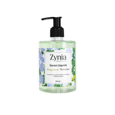 Zynia Savon Liquide Bergamote Verveine 370Ml Zynia Savon Liquide Bergamote Verveine 370Ml