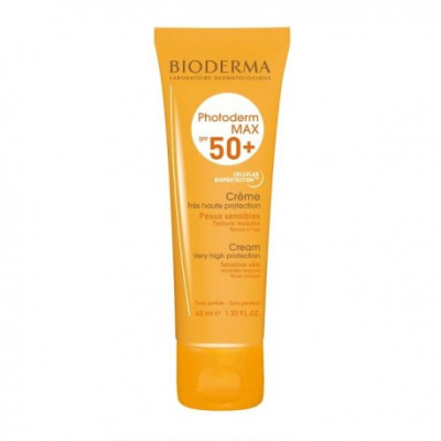 Bioderma Photoderm Max Creme Solaire Spf 50+ 40 Ml Bioderma Photoderm Max Creme Solaire Spf 50+ 40 Ml
