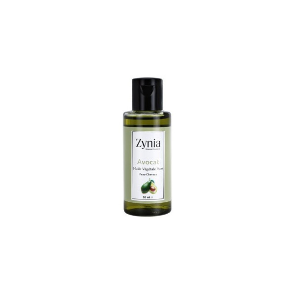 Zynia Huile Vegetale Pure D'Avocat 50Ml