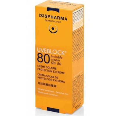 Isispharma Uveblock Creme Spf80 Invisible 40Ml Isispharma Uveblock Creme Spf80 Invisible 40Ml