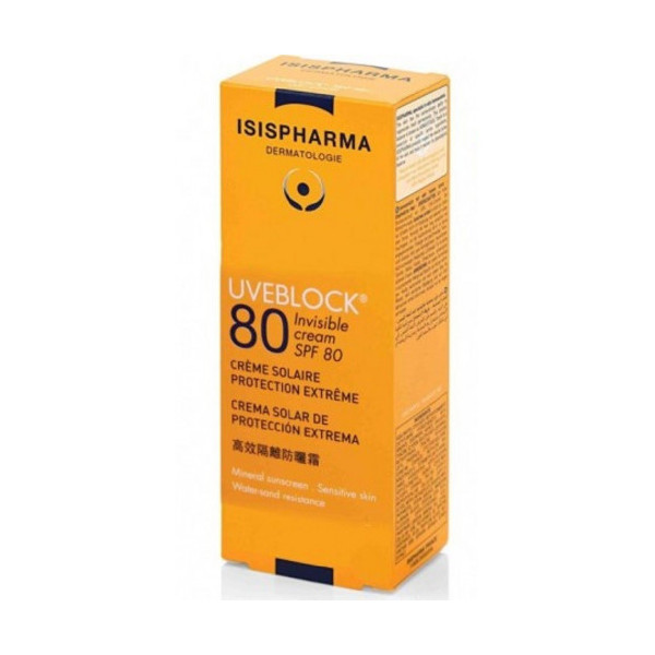 Isispharma Uveblock Creme Spf80 Invisible 40Ml