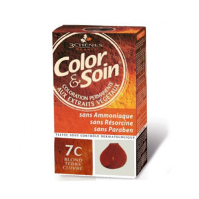 Color & Soin Coloration Blond Terre Cuivré 7C Color & Soin Coloration Blond Terre Cuivré 7C