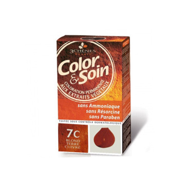 Color & Soin Coloration Blond Terre Cuivré 7C