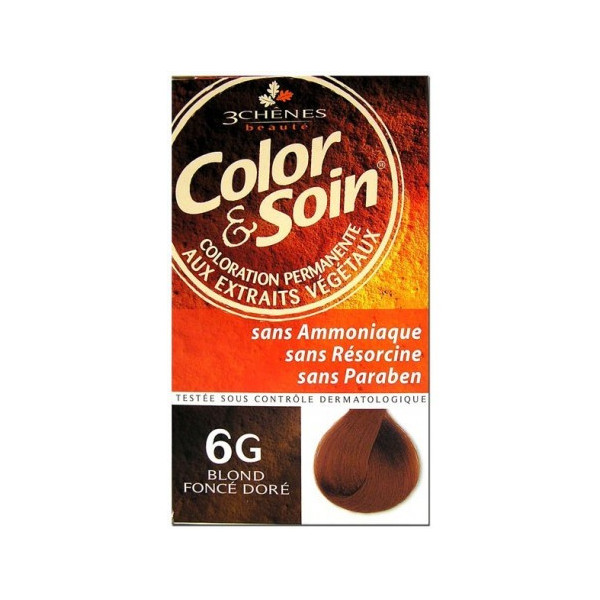 Color & Soin Coloration Blond Foncé Doré 6G