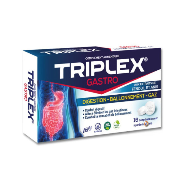 Triplex Gastro Digestion - Ballonnement - Gaz