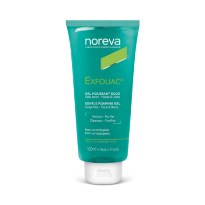 Noreva Exfoliac Gel Moussant Doux 100Ml Noreva Exfoliac Gel Moussant Doux 100Ml