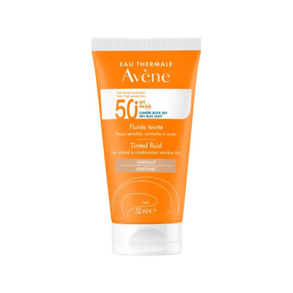 Avene Fluide Teinté Spf 50+(Peau Sensible - Normale À Mixte) 50Ml