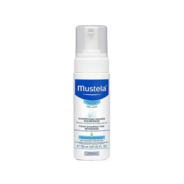 Mustela Shampooing Mousse Nourrisson, 150Ml
