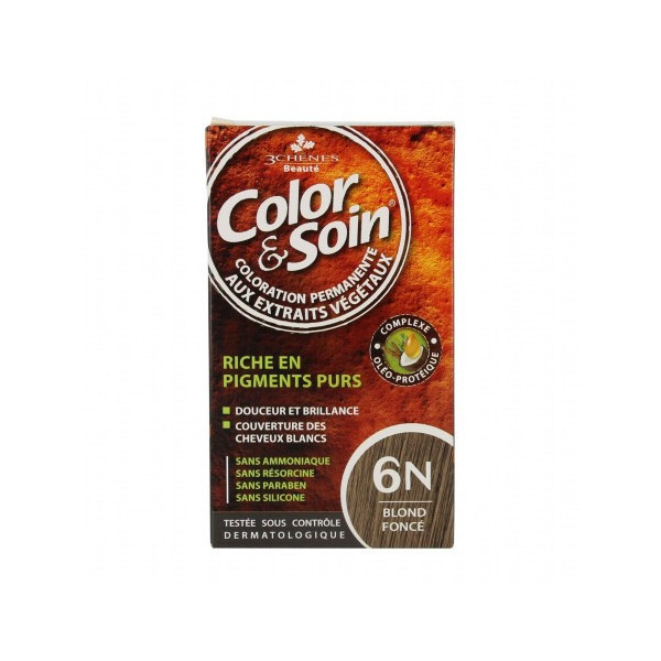 3 Chenes Color & Soin 6N Blond Foncé