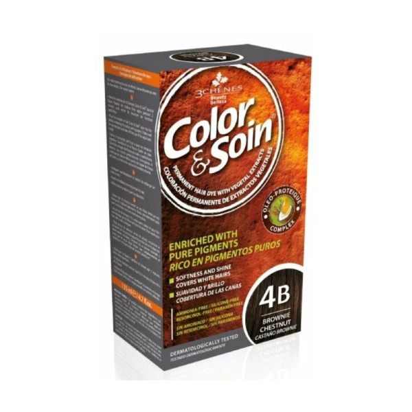 3 Chenes Color & Soin Coloration 4B