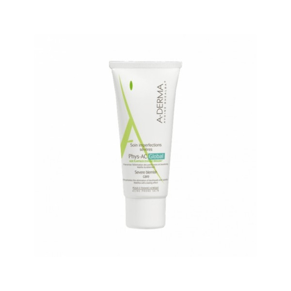 A-Derma Phys-Ac Global Soin Imperfection Severes 40Ml