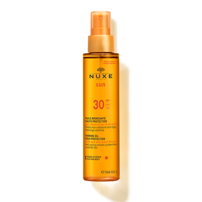 Nuxe Sun Huile Bronzante Visage Et Corps Spf30 150Ml Nuxe Sun Huile Bronzante Visage Et Corps Spf30 150Ml