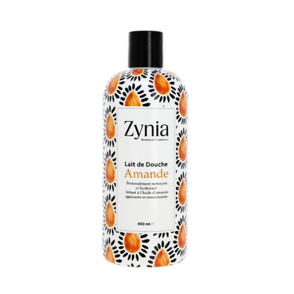 Zynia Lait De Douche Amande 400Ml