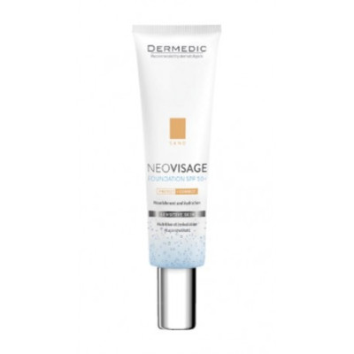 Dermedic Neo Visage Fond De Teint Spf 50 + Sand 30Ml Dermedic Neo Visage Fond De Teint Spf 50 + Sand 30Ml