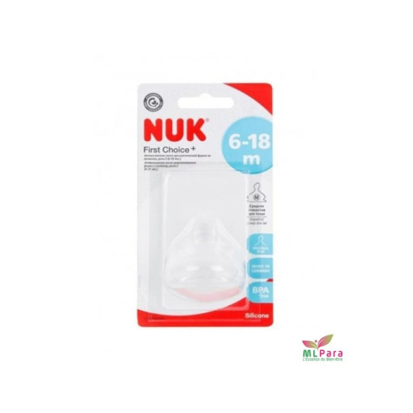 Nuk Tetine First Choice+  6-18 Mois