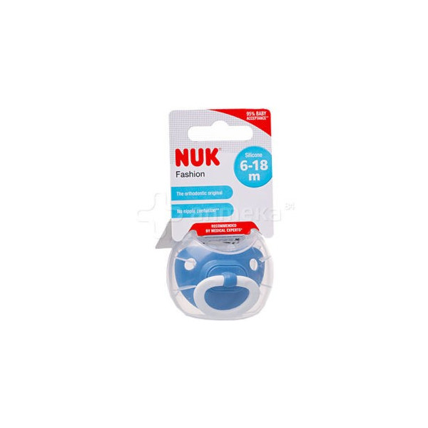 Nuk Sucette Fashion + Boite 6-18M