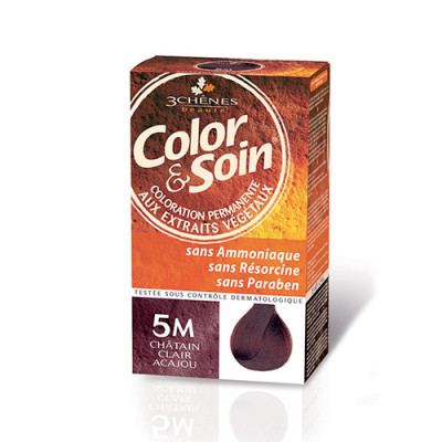 Color & Soin Coloration Chatain Clair Acajou 5M Color & Soin Coloration Chatain Clair Acajou 5M